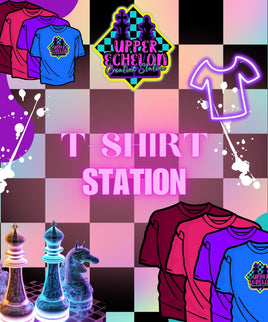 Blank T-Shirt Station