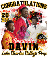 Davin Washington's Graduations Tee's