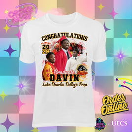 Davin Washington's Graduations Tee's