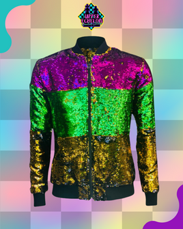 MARDI GRAS - SEQUINS WOMEN JACKET