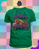 Rollin up some mardi gras spirit - HERS