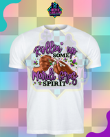Rollin up some mardi gras spirit - HERS