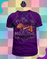 Rollin up some mardi gras spirit - HIS