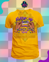 Rollin up some mardi gras spirit - Female - 1